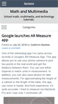 Mobile Screenshot of mathandmultimedia.com